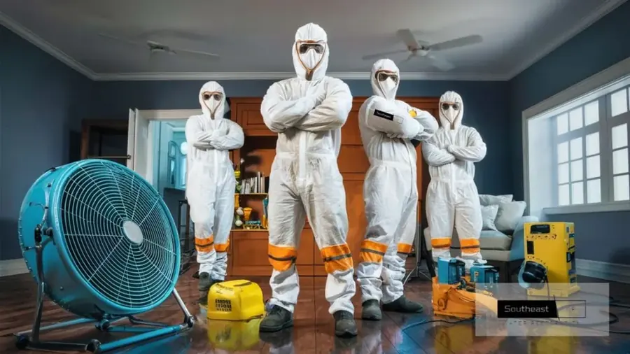 The B&D Restoration crew serving Statham and Barrow County